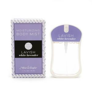 NEW MIXOLOGIE lavish (white lavender) moisturizing body mist in lavender
